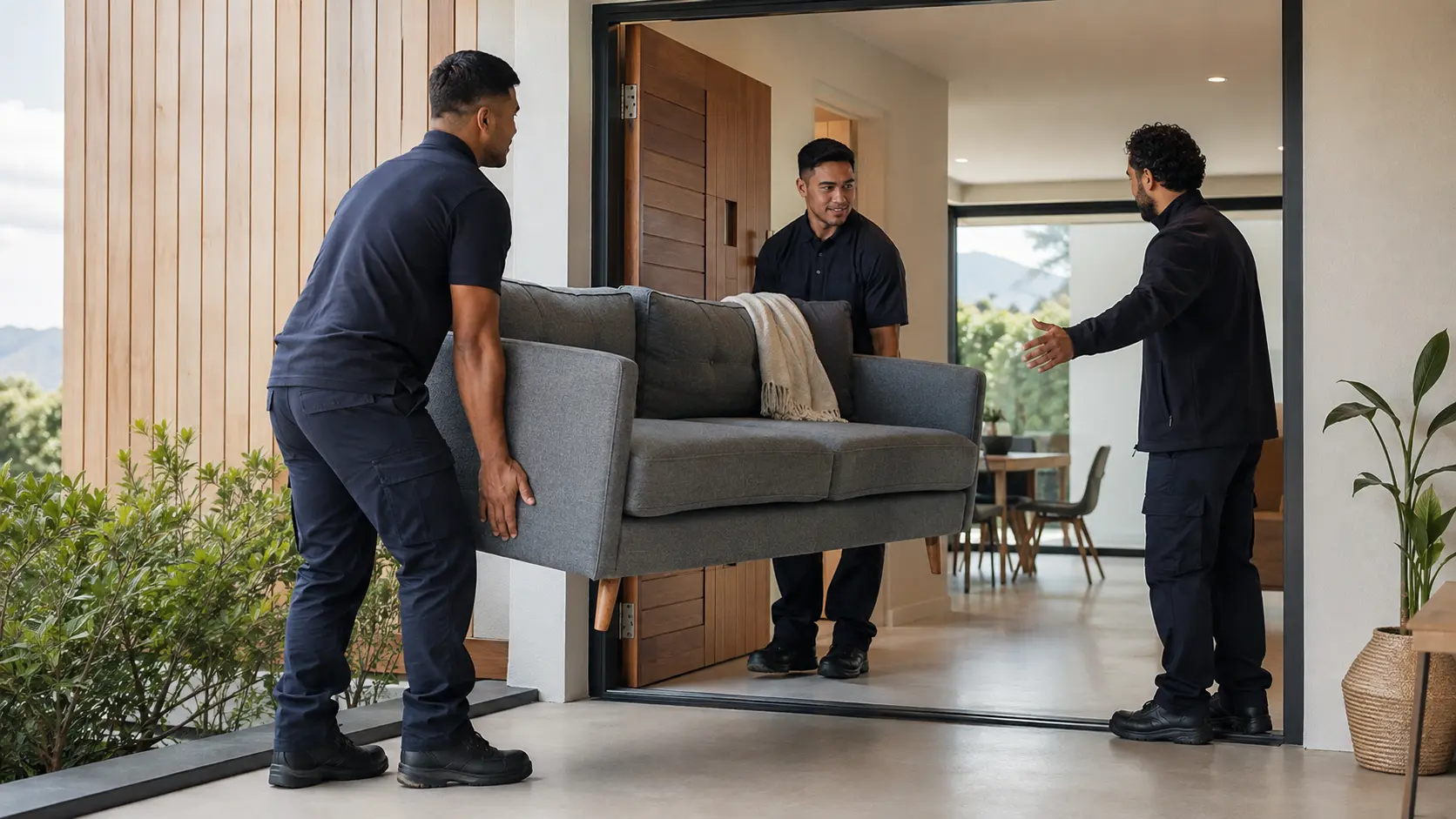 Professional movers website concept